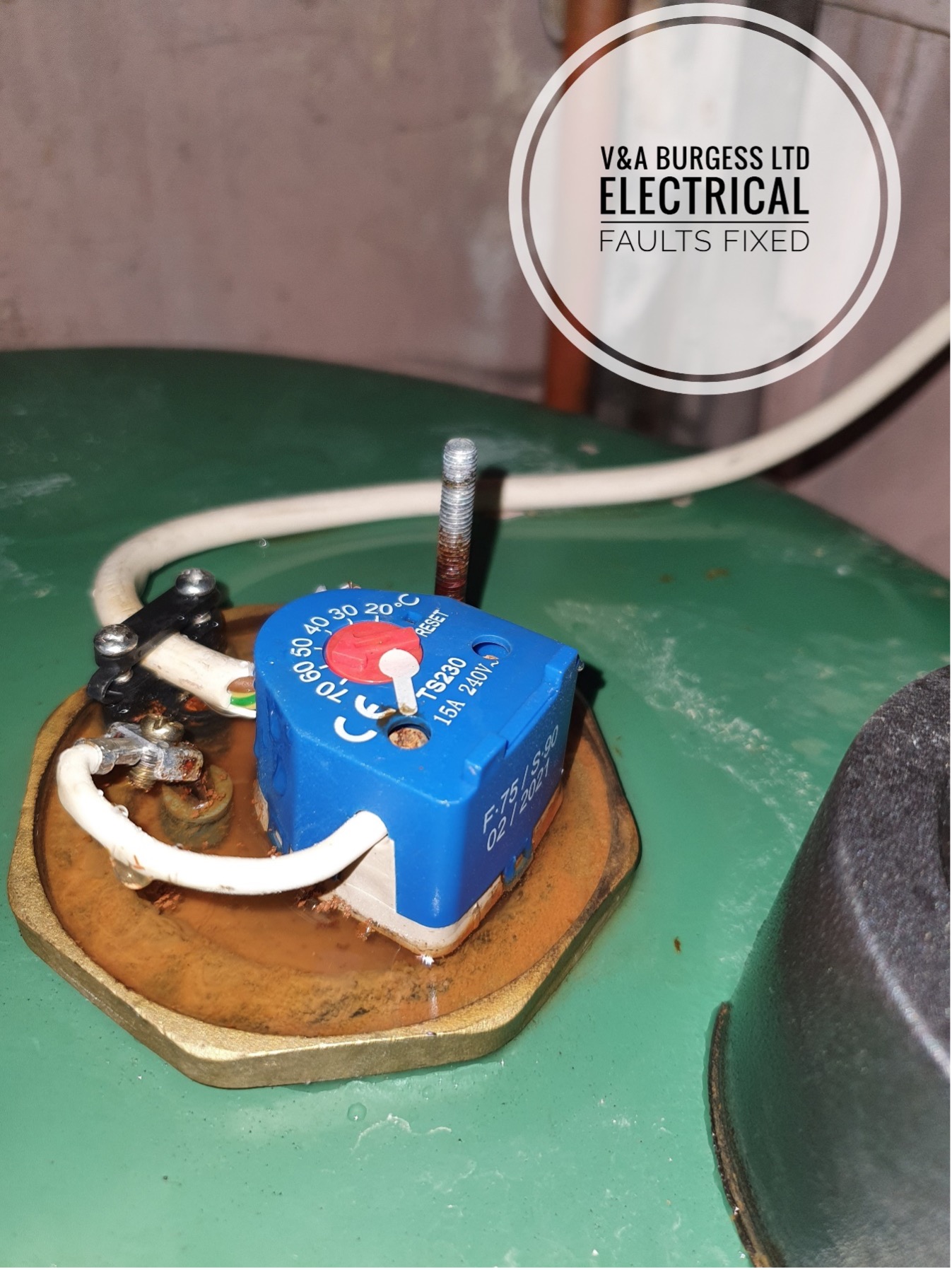 Faulty Water Heater In Warrington Electrical Faults Fixed